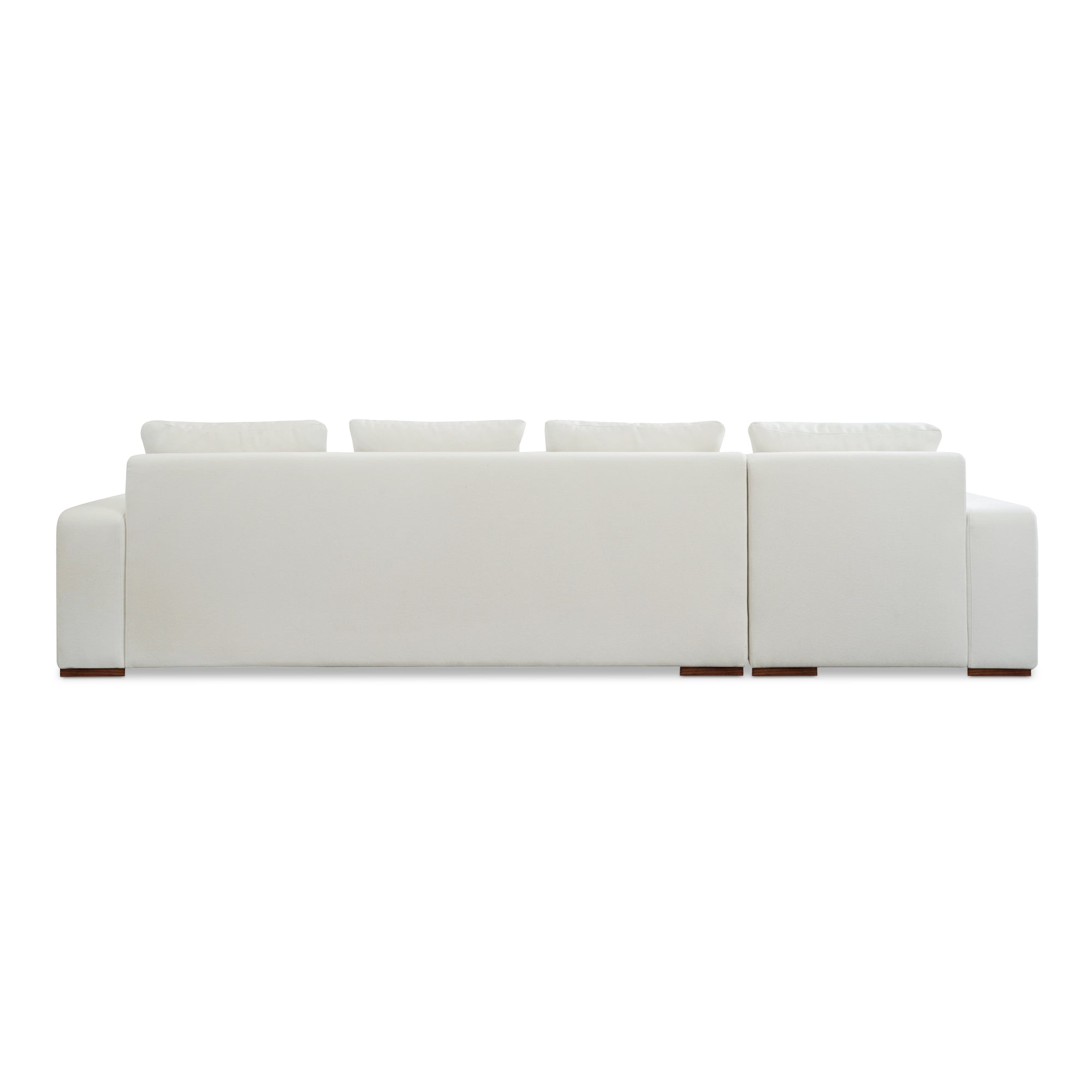 Thomas Left Sectional Ivory