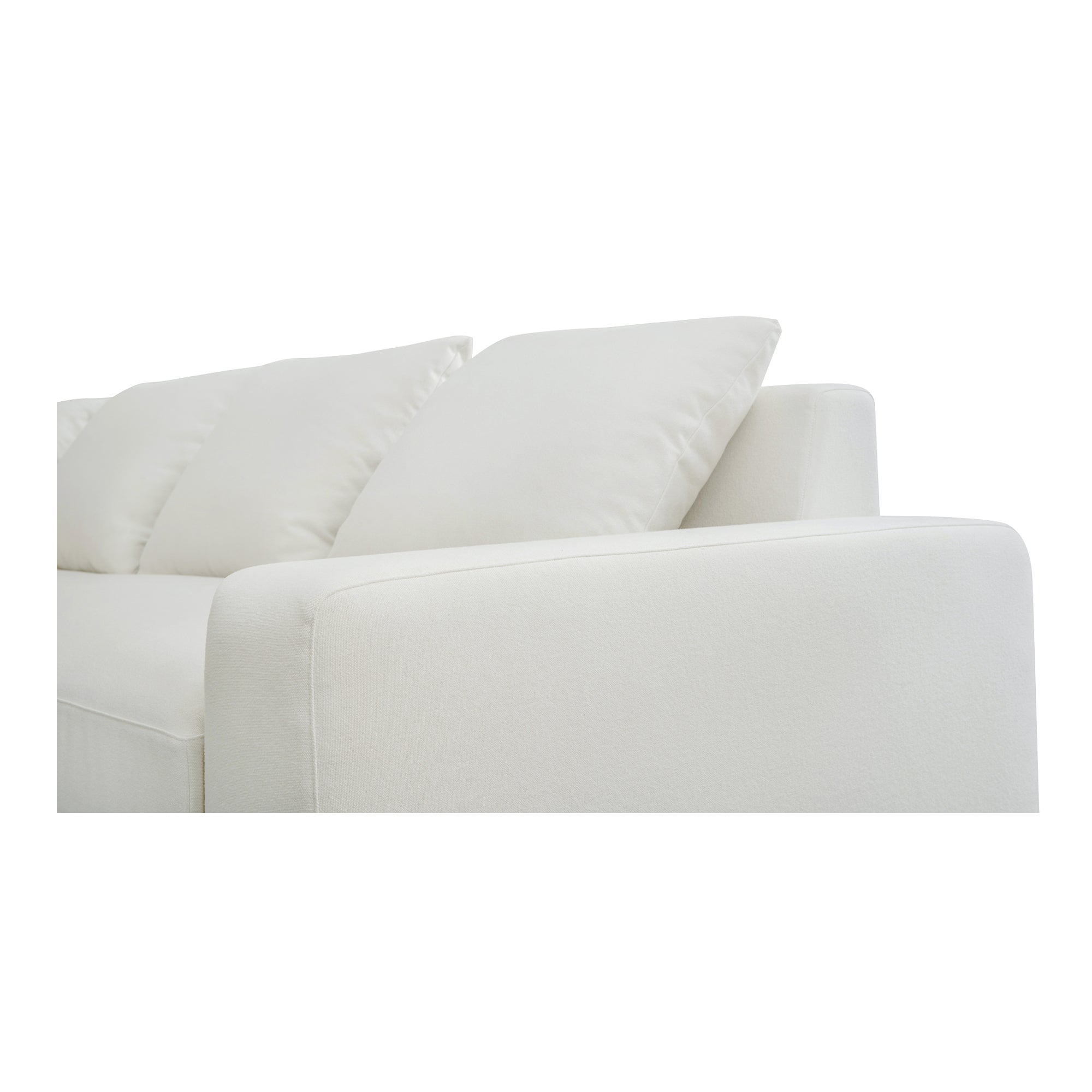 Thomas Left Sectional Ivory
