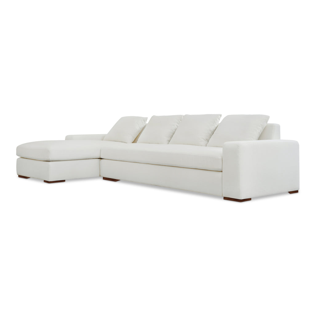 Thomas Left Sectional Ivory