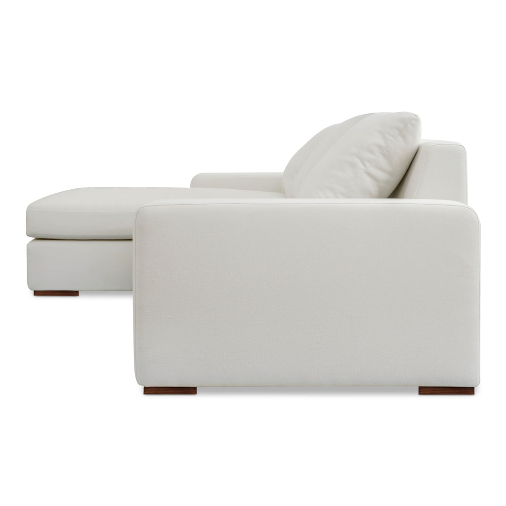 Thomas Left Sectional Ivory
