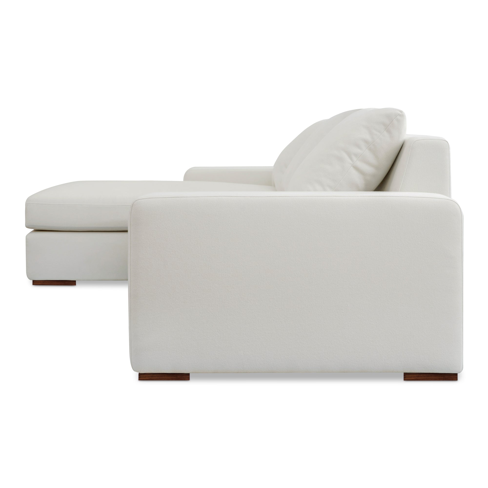 Thomas Left Sectional Ivory