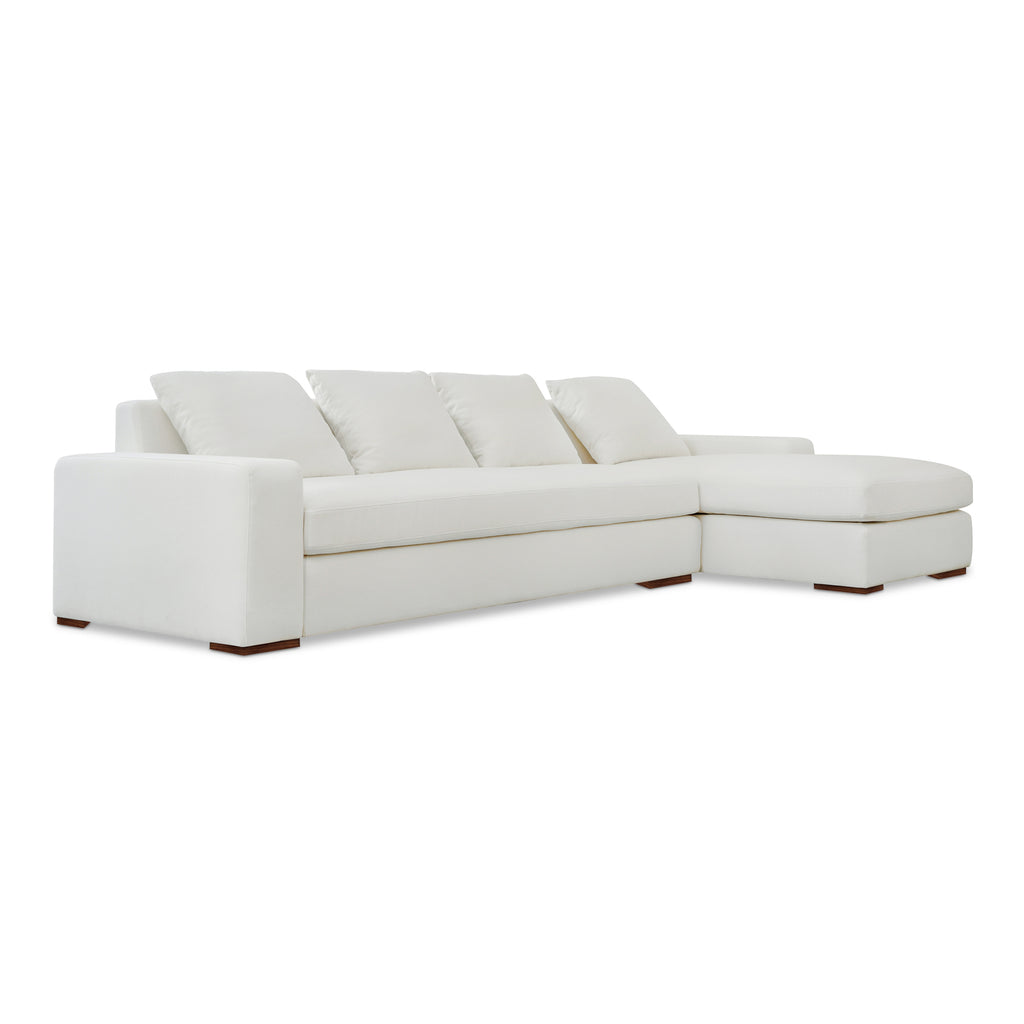 Thomas Right Sectional Ivory