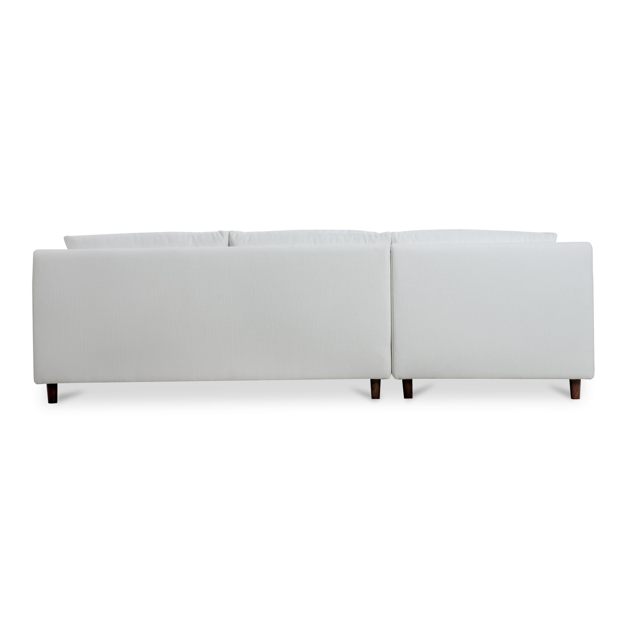 Hutton Left Sectional White