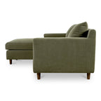 Hutton Left Sectional Olive