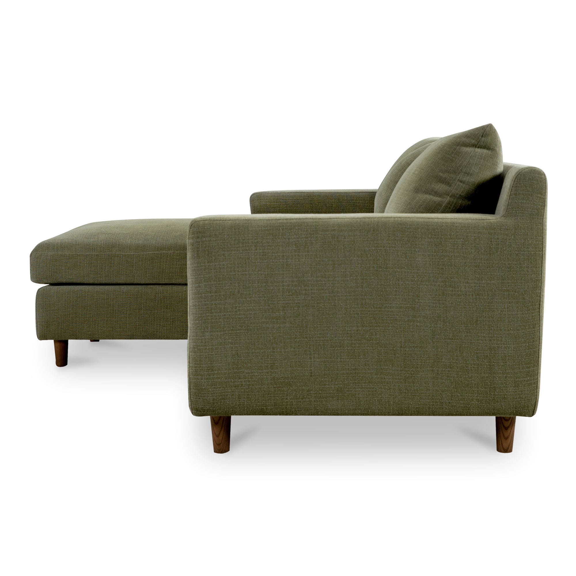 Hutton Left Sectional Olive