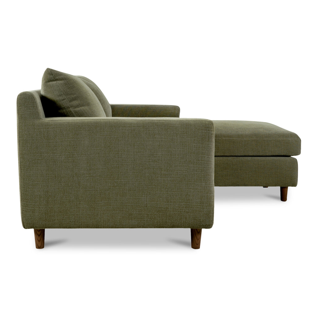 Hutton Right Sectional Olive