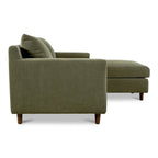 Hutton Right Sectional Olive