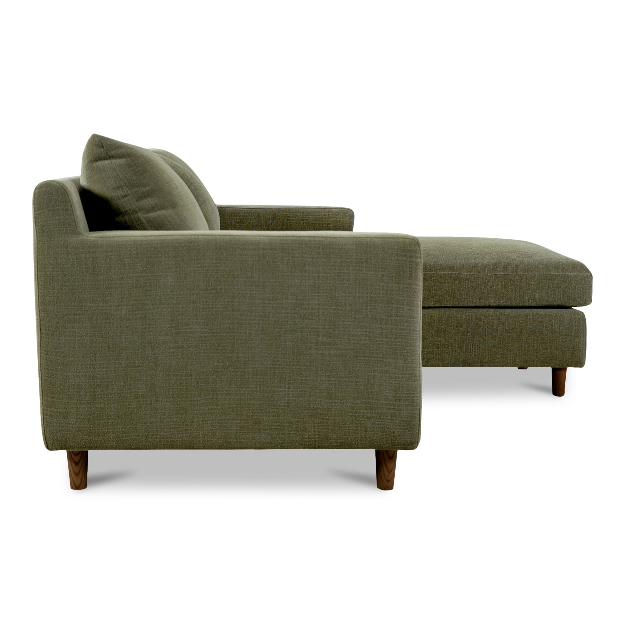 Hutton Right Sectional Olive