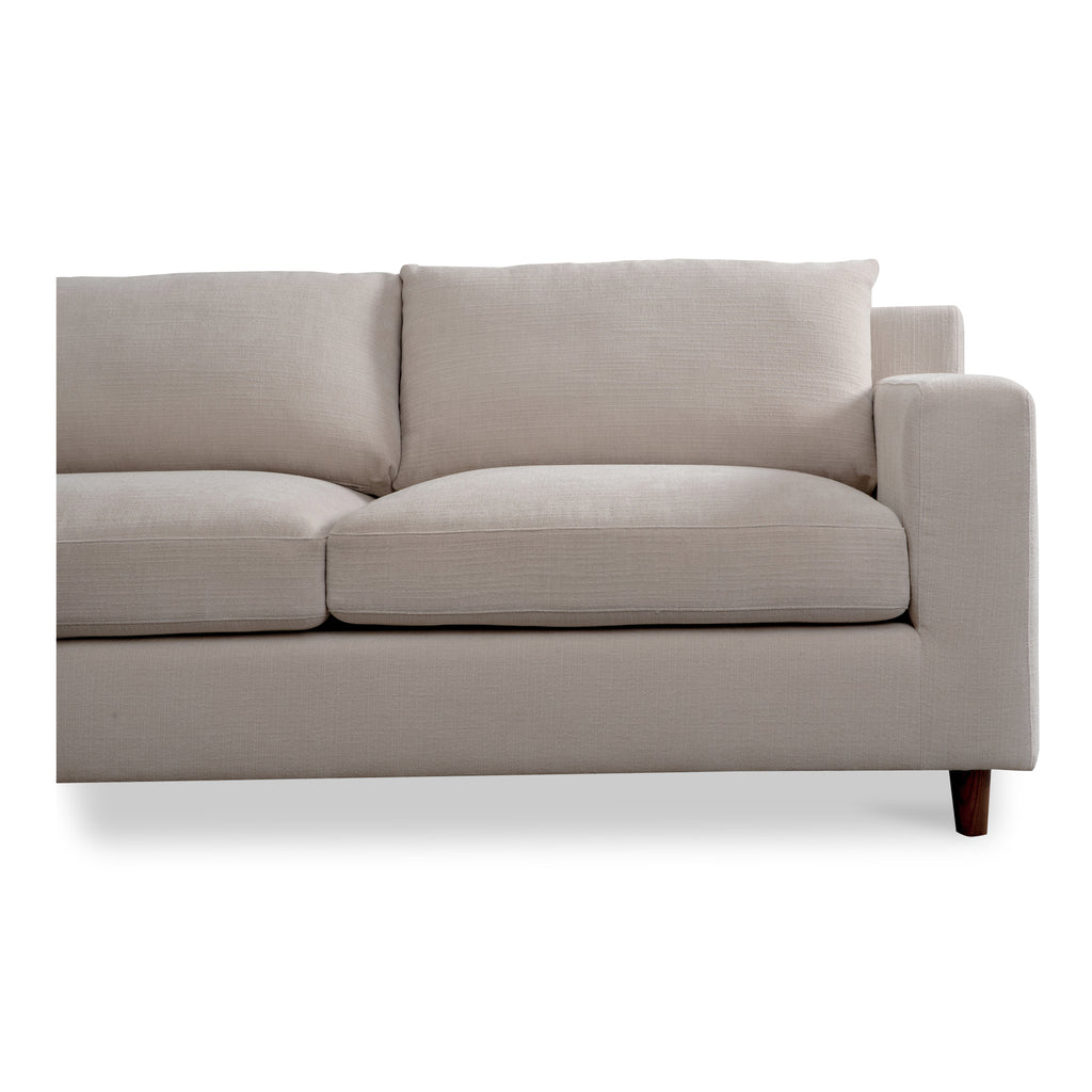 Hutton Left Sectional Beige