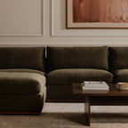 Rue Ottoman Deep Green