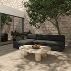 Miles Outdoor Sofa Speckled Charcoal