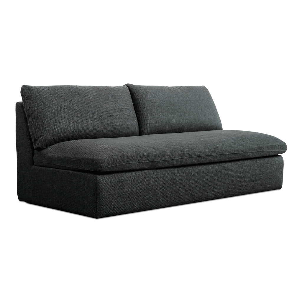 Miles Outdoor Sofa Speckled Charcoal
