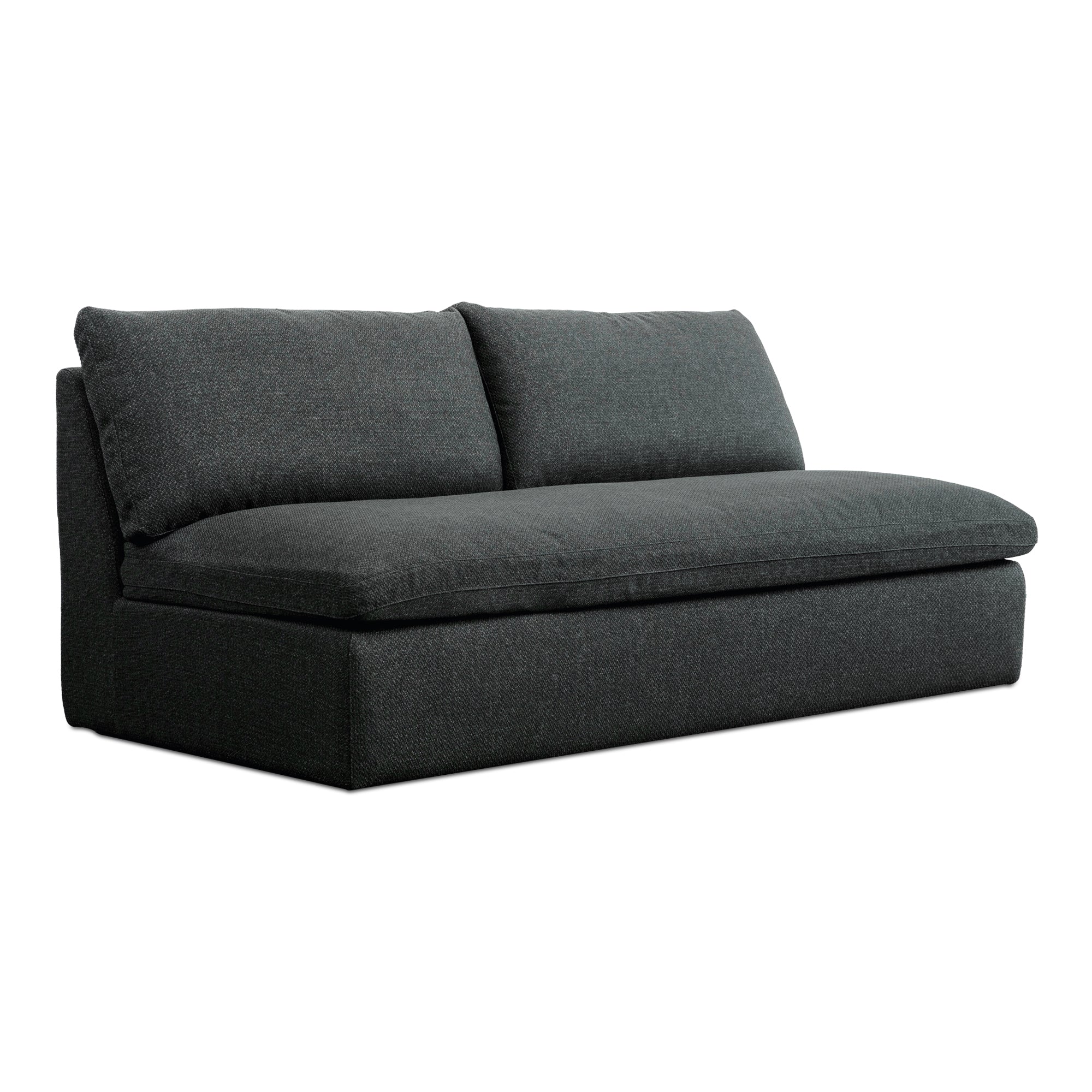 Miles Outdoor Sofa Speckled Charcoal