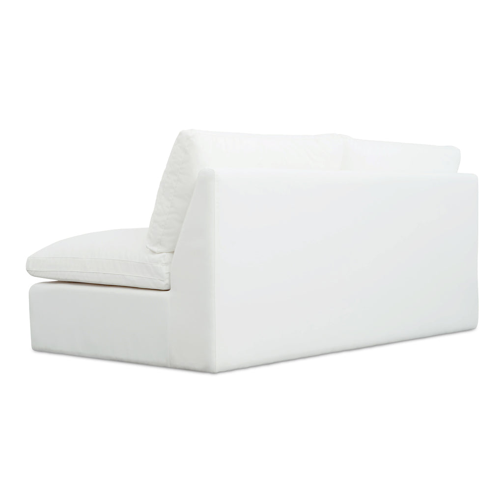 Miles Outdoor Sofa White