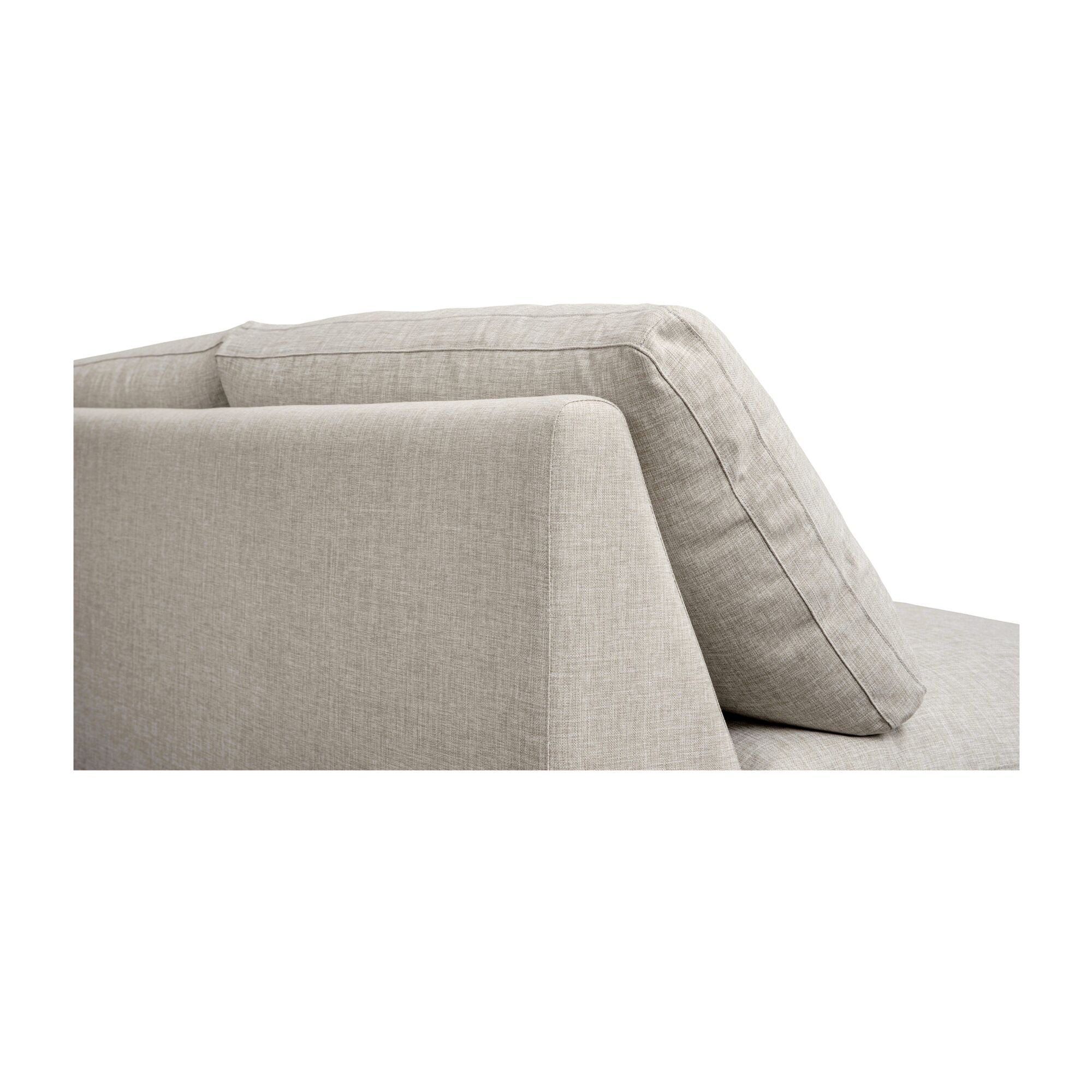 Miles Outdoor Sofa Speckled Light Grey