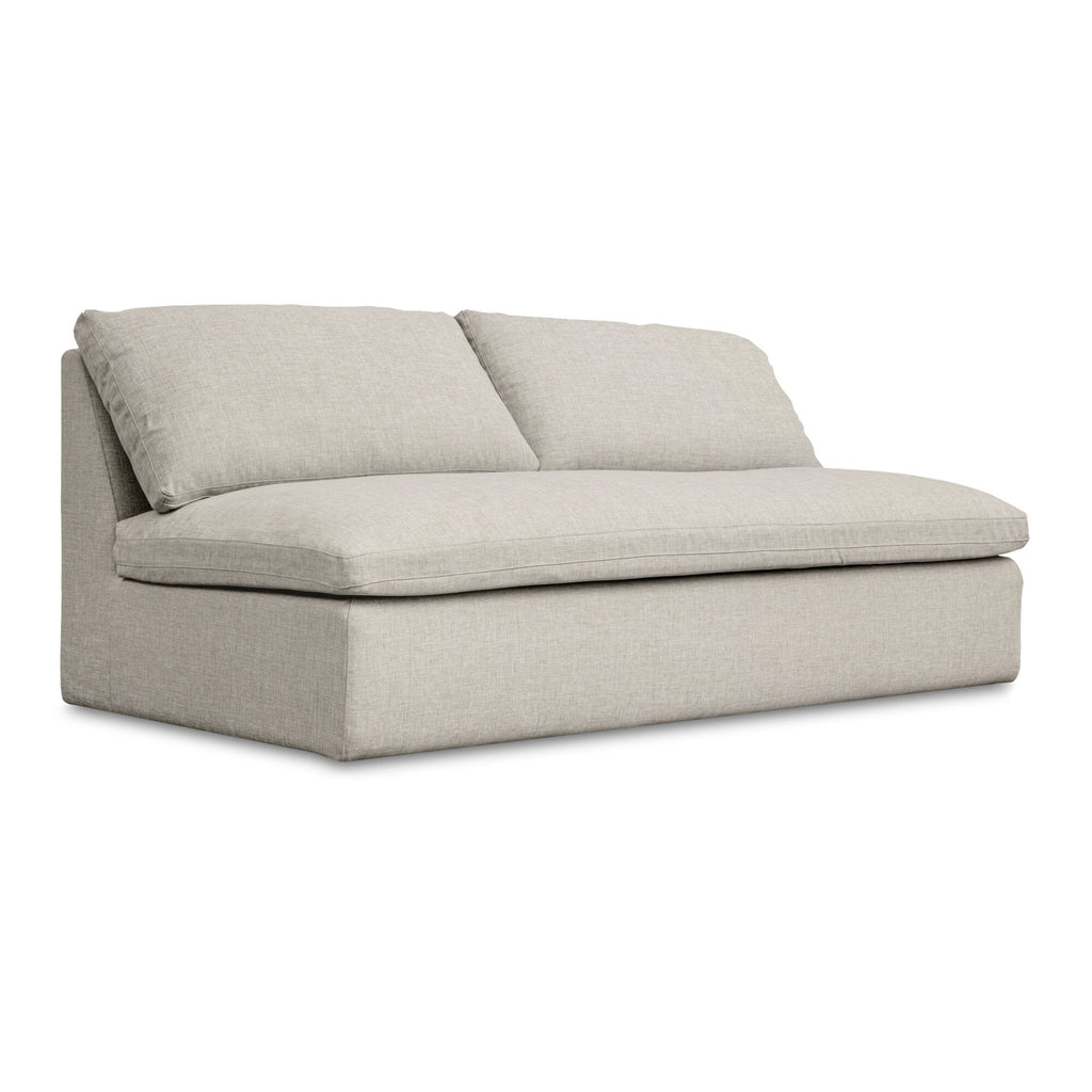Miles Outdoor Sofa Speckled Light Grey