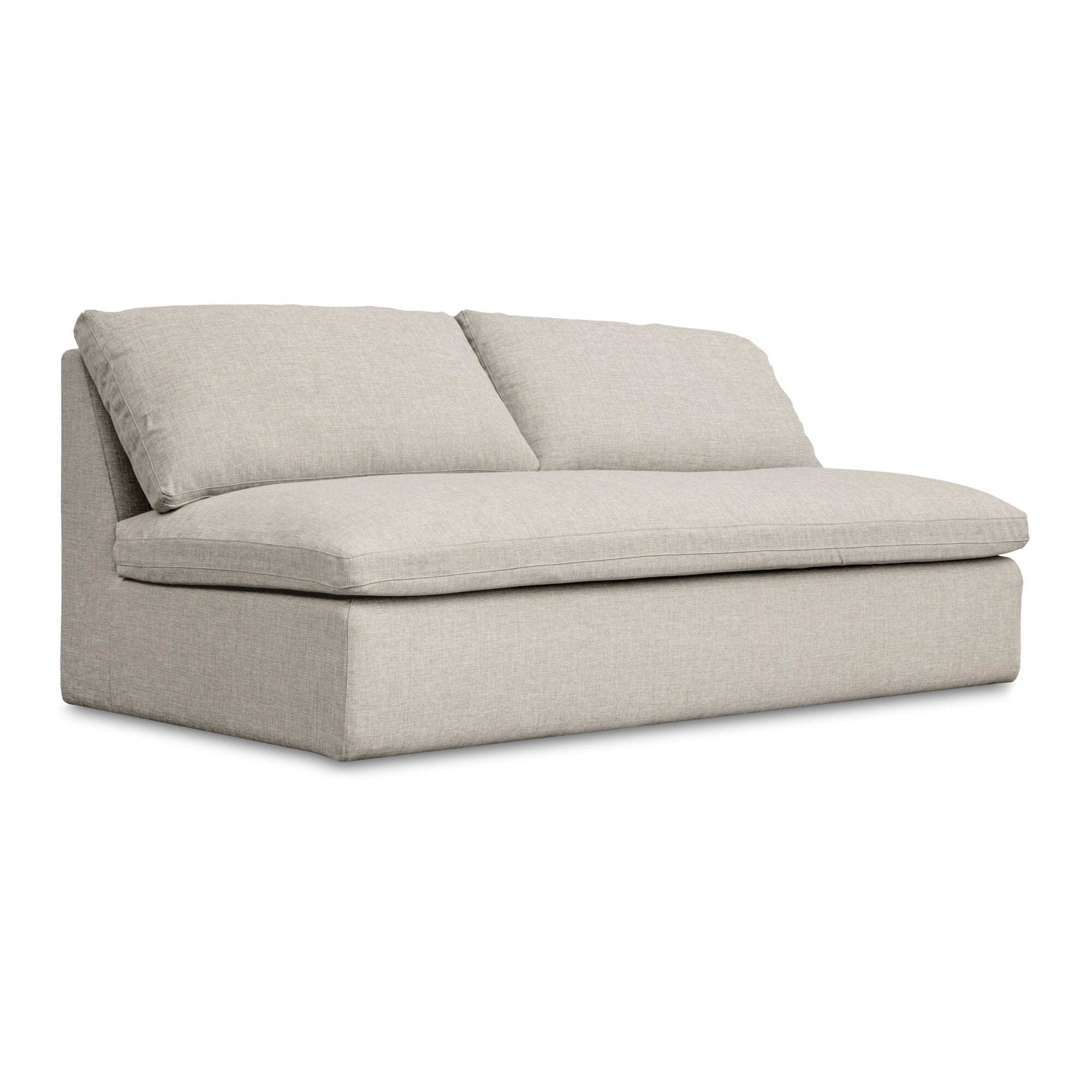 Miles Outdoor Sofa Speckled Light Grey