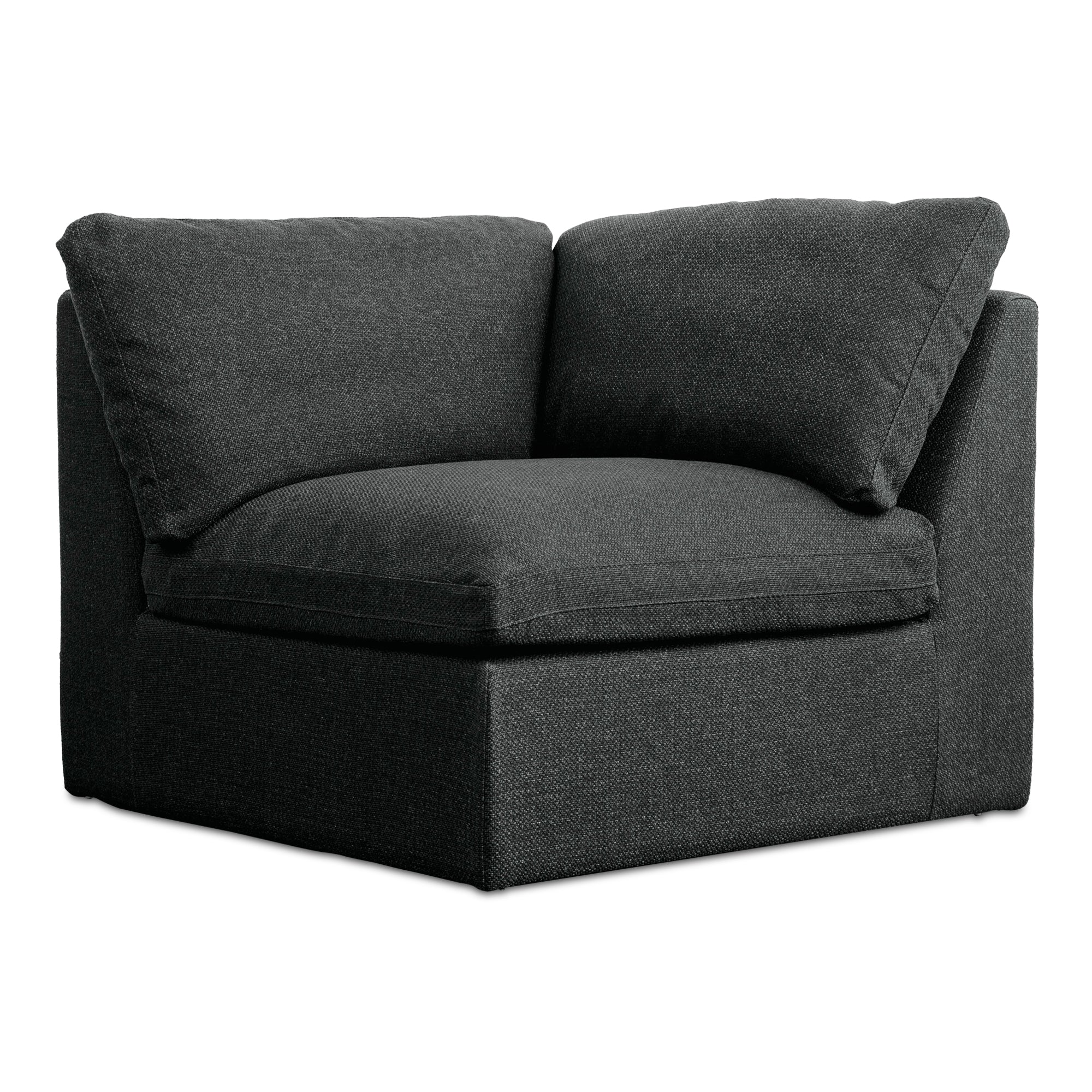 Miles Outdoor Corner Speckled Charcoal