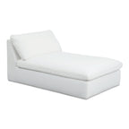 Miles Outdoor Chaise White