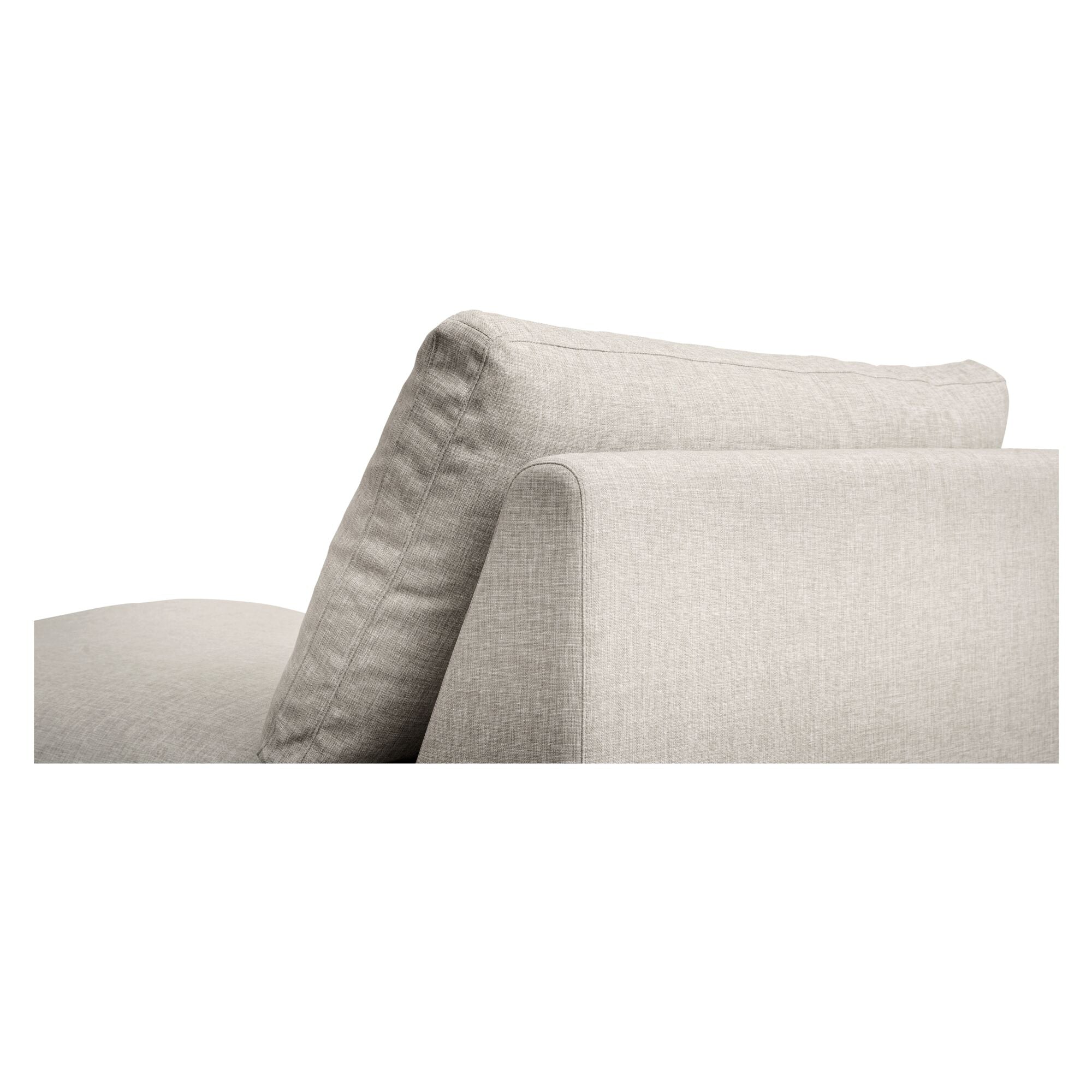 Miles Outdoor Chaise Speckled Light Grey