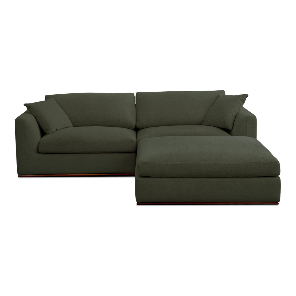 Rue Nook Modular Sectional Dark Green