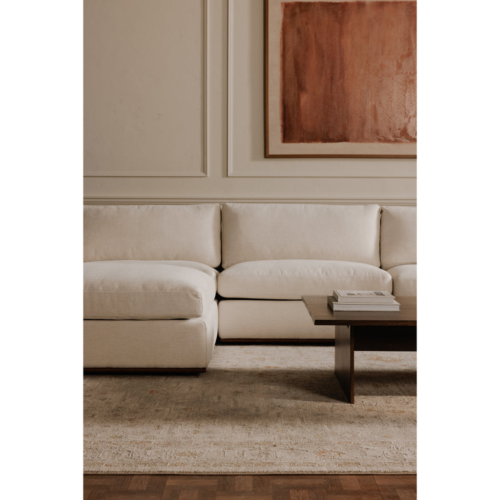 Rue Lounge Modular Sectional Off White