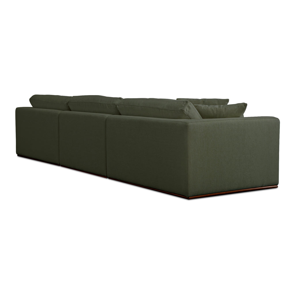 Rue Lounge Modular Sectional Deep Green