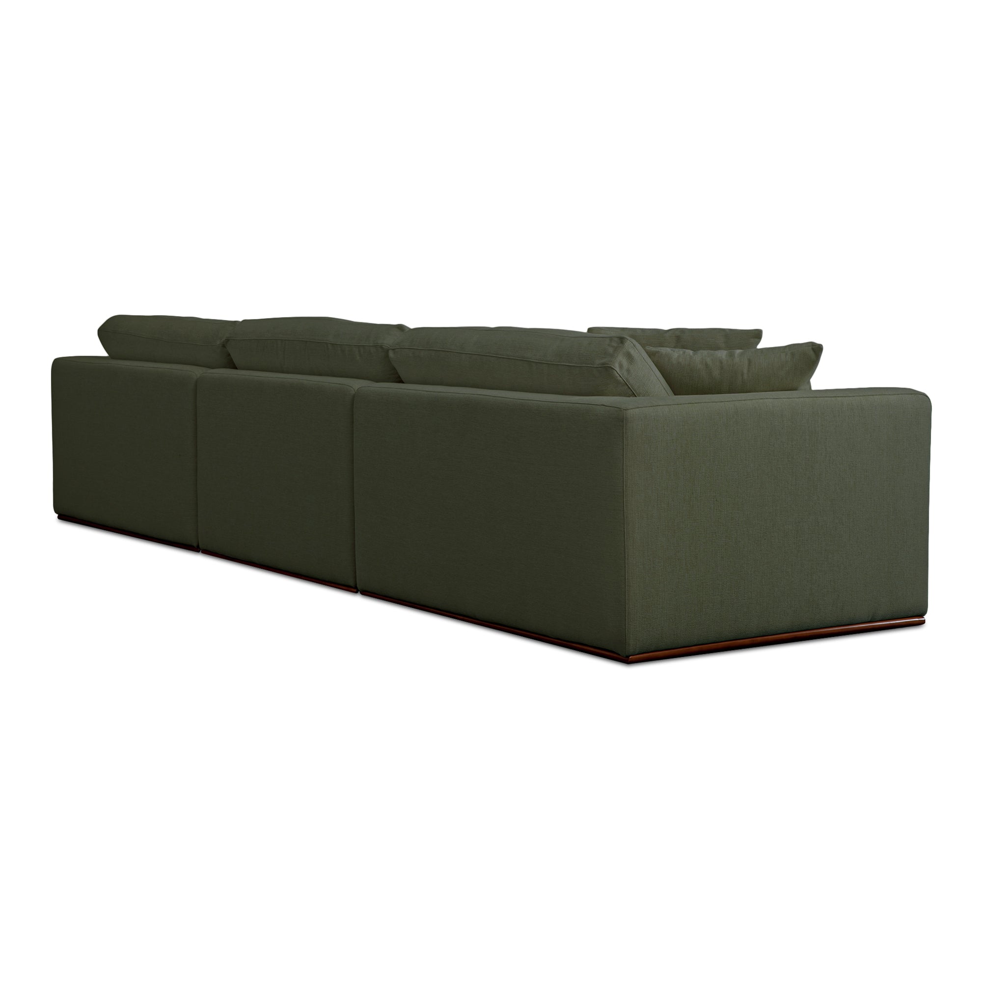 Rue Lounge Modular Sectional Deep Green
