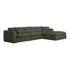 Rue Lounge Modular Sectional Deep Green