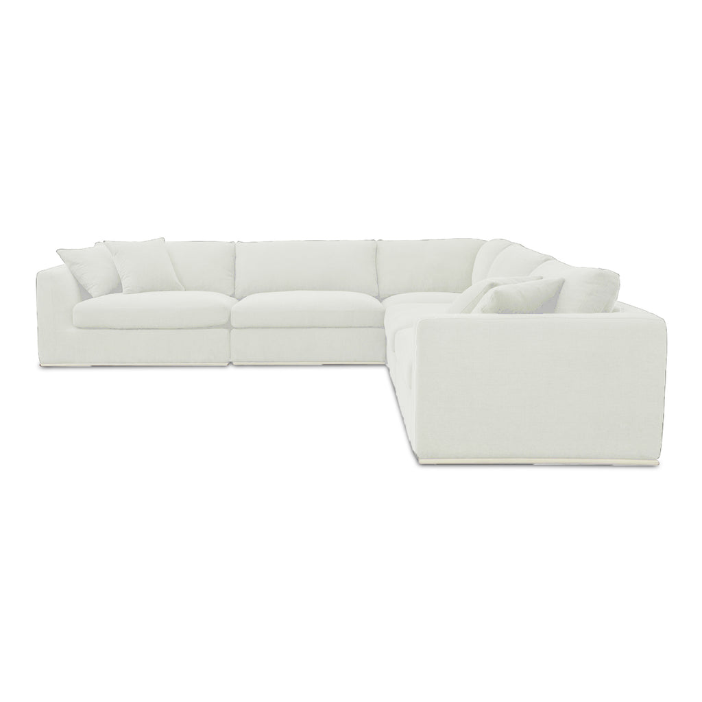 Rue Classic L Modular Sectional Off White