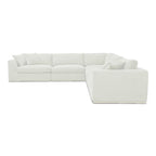 Rue Classic L Modular Sectional Off White