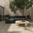 Miles Outdoor Modular 2 Piece Speckled Charcoal