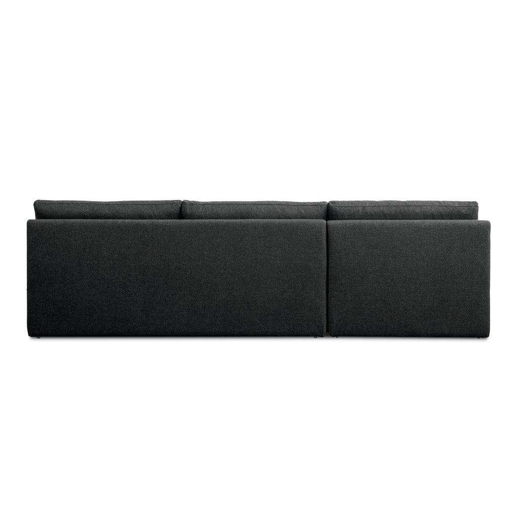 Miles Outdoor Modular 2 Piece Speckled Charcoal