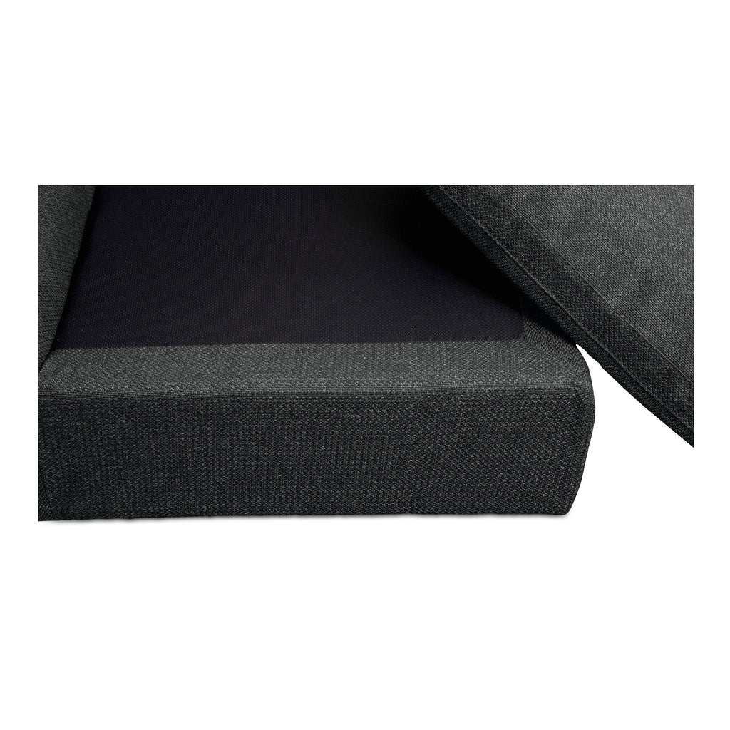 Miles Outdoor Modular 2 Piece Speckled Charcoal