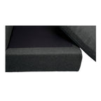 Miles Outdoor Modular 2 Piece Speckled Charcoal