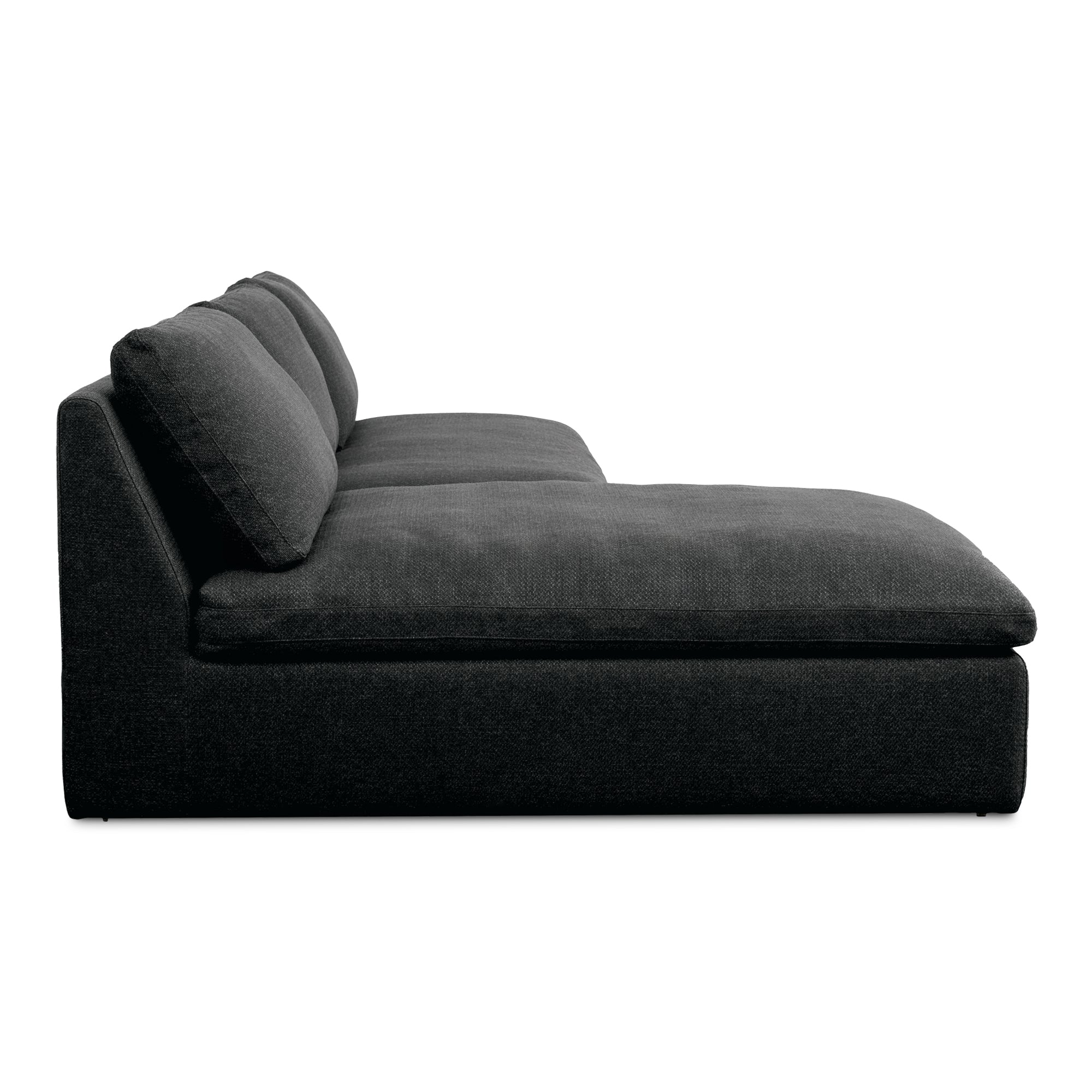 Miles Outdoor Modular 2 Piece Speckled Charcoal