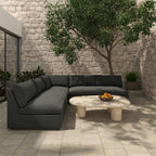 Miles Outdoor Modular 3 Piece Speckled Charcoal