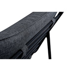 Morgan Outdoor Accent Chair Speckled Charcoal