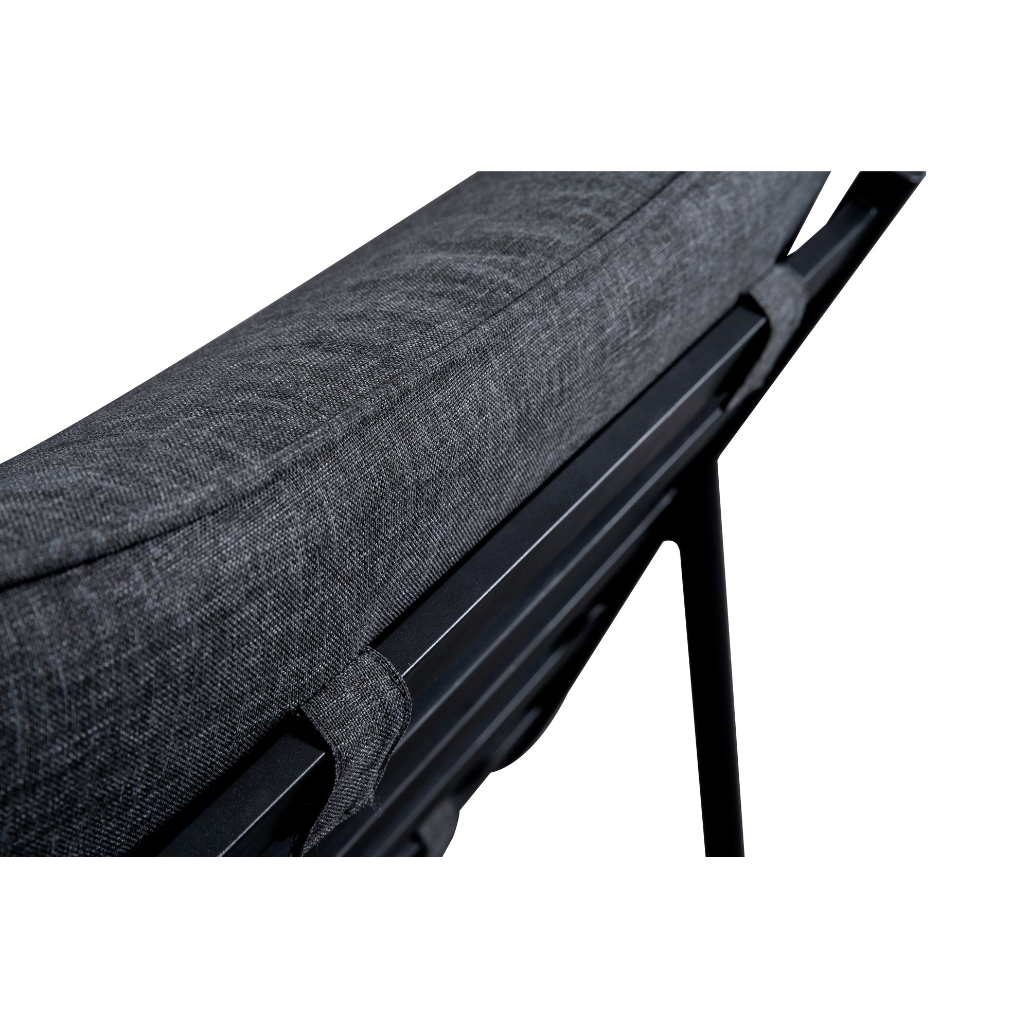 Morgan Outdoor Accent Chair Speckled Charcoal