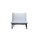 Morgan Outdoor Accent Chair White