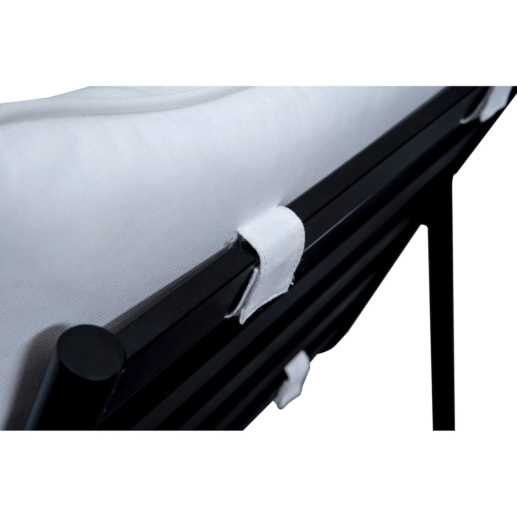 Morgan Outdoor Accent Chair White