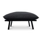 Morgan Outdoor Ottoman Speckled Charcoal