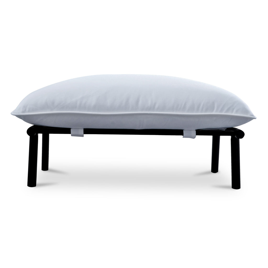 Morgan Outdoor Ottoman White