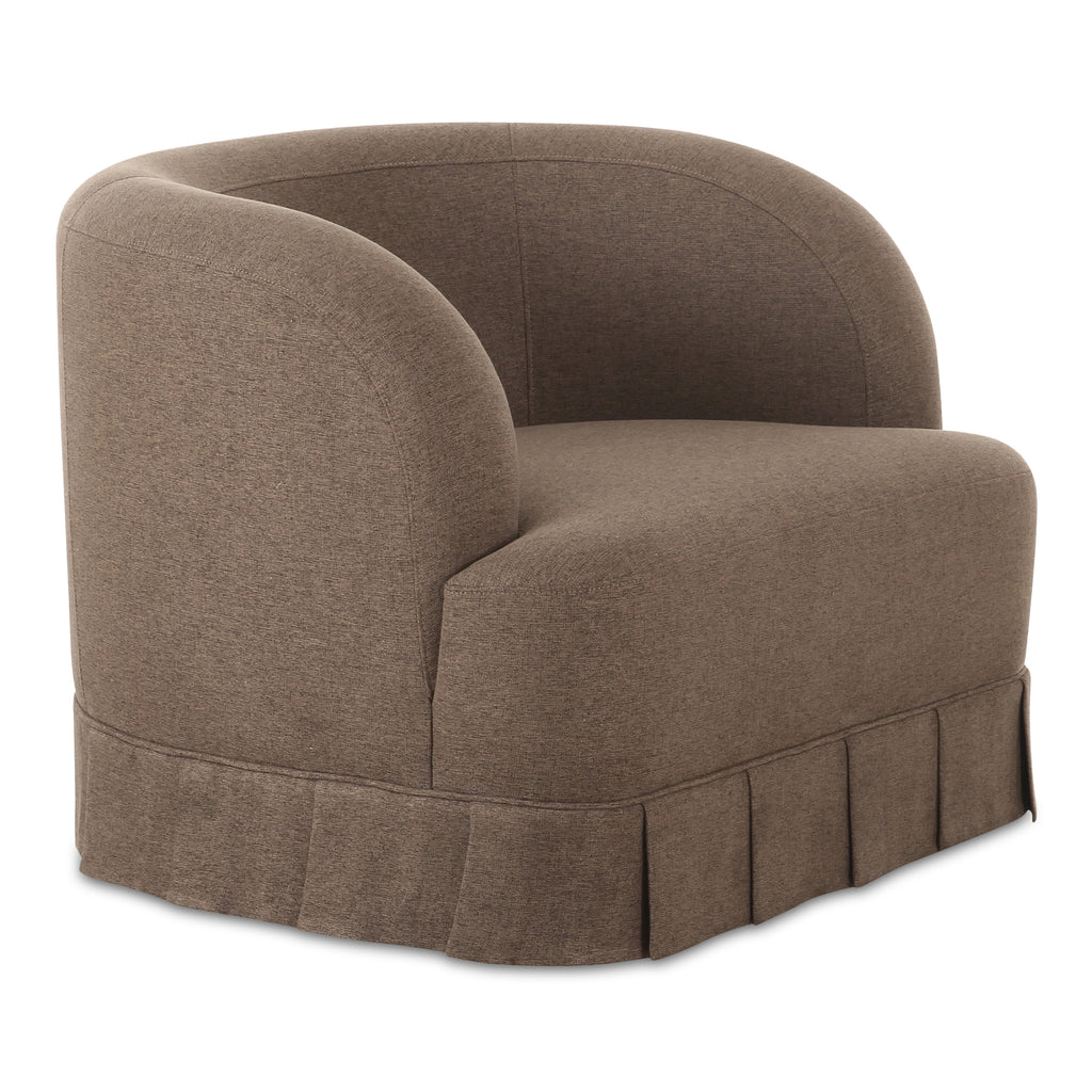 Maren Swivel Chair Brown