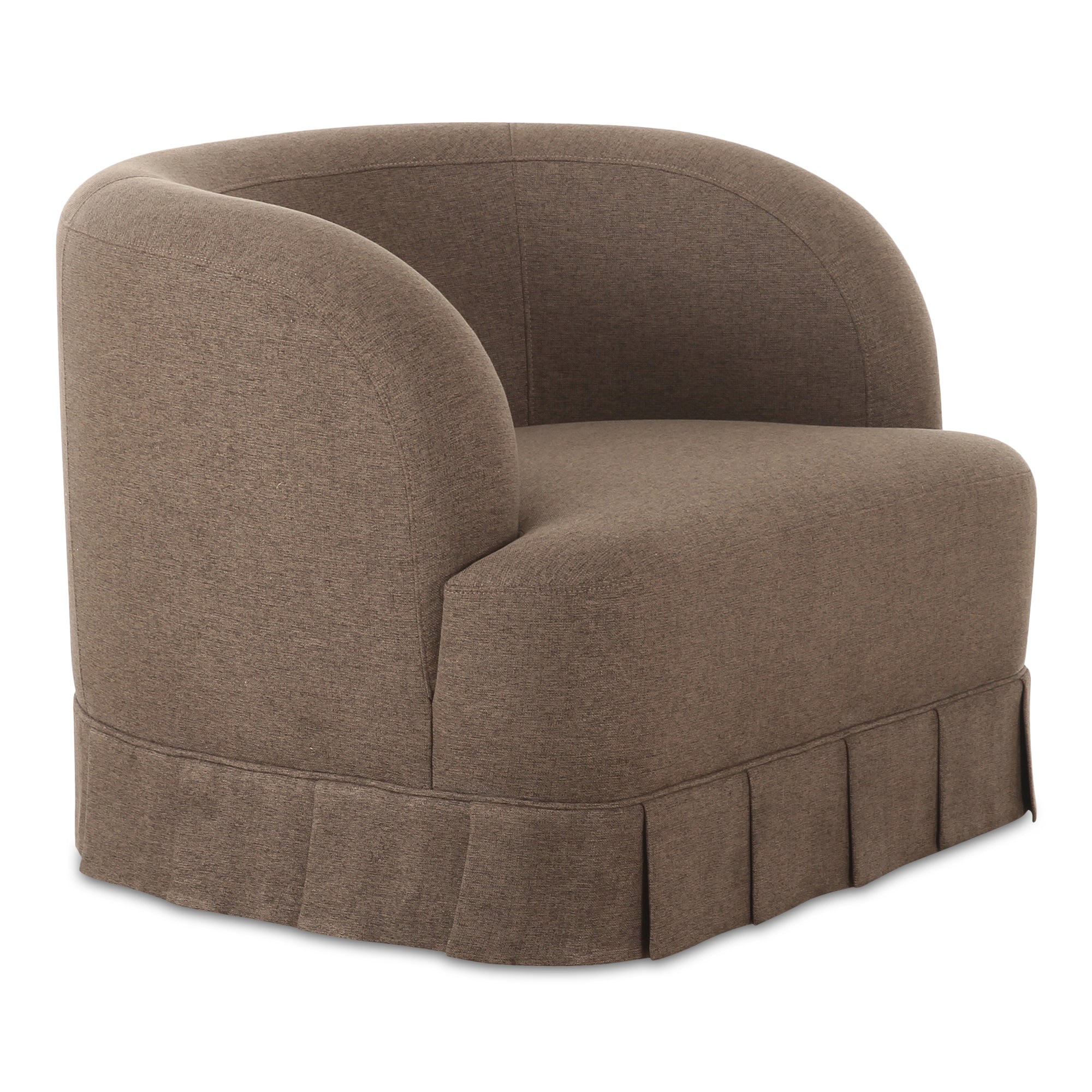Maren Swivel Chair Brown