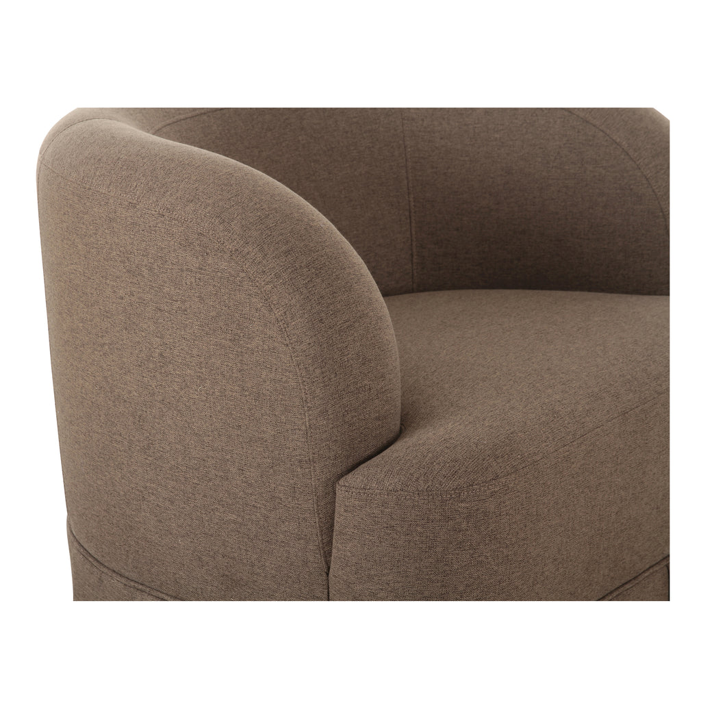 Maren Swivel Chair Brown