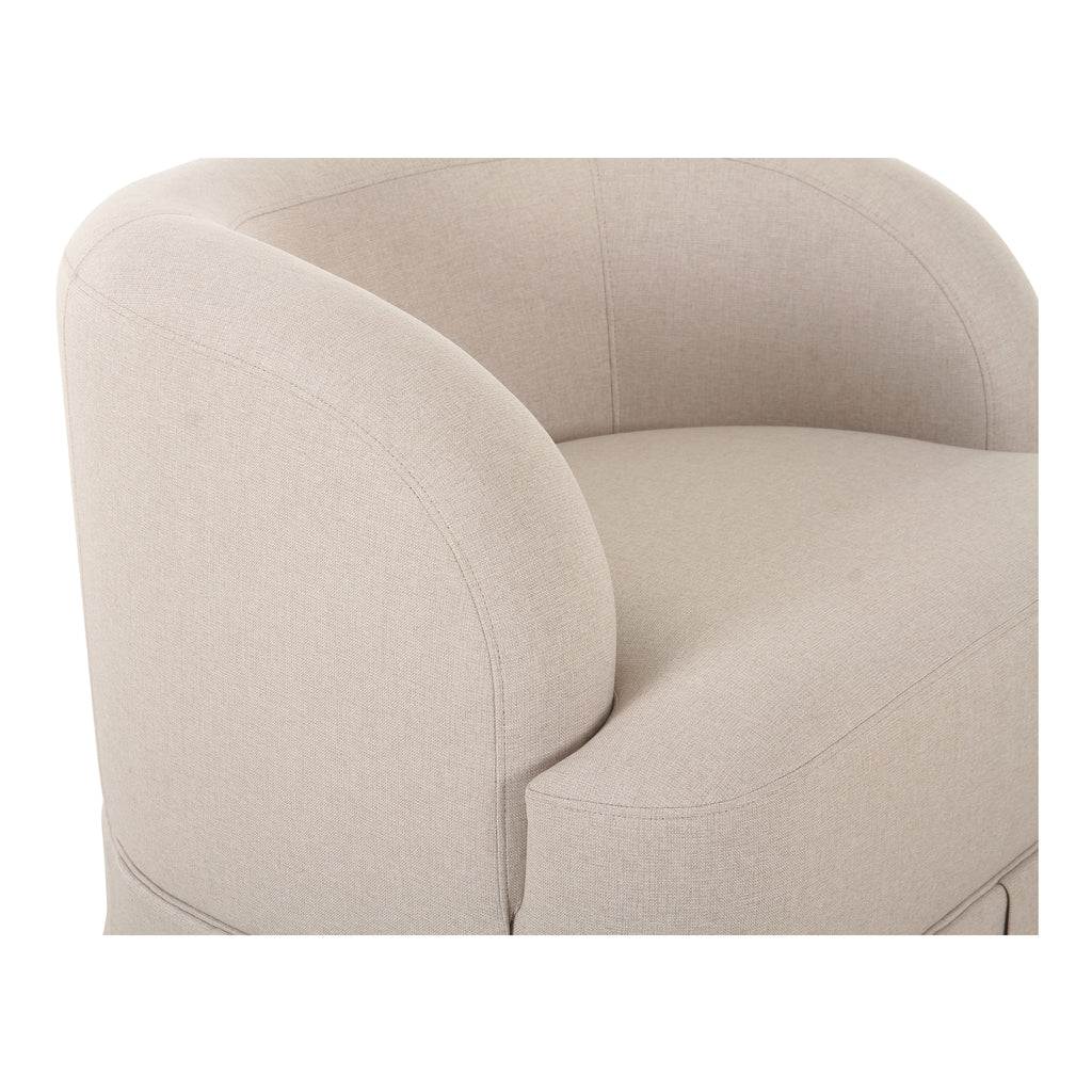 Maren Swivel Chair Beige