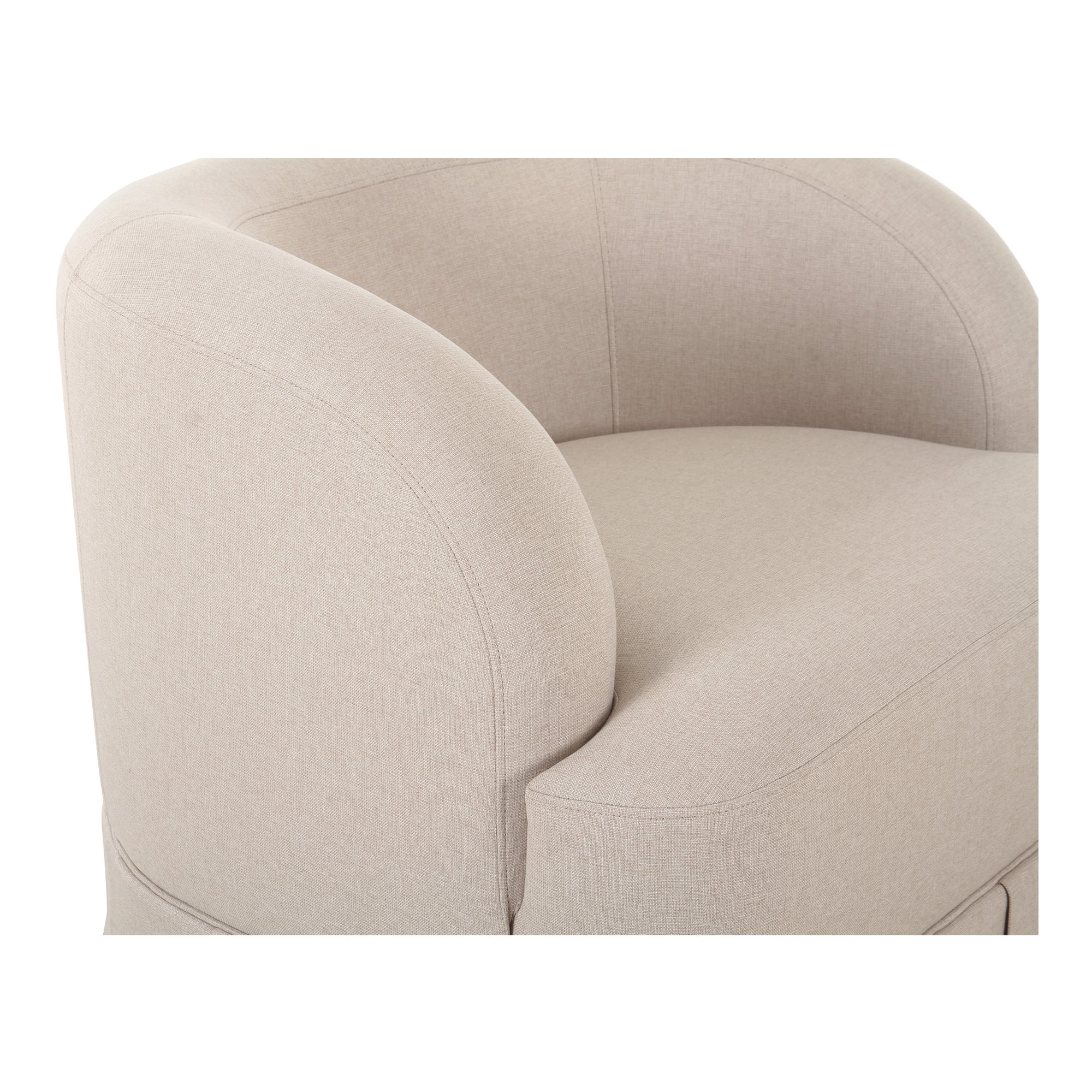 Maren Swivel Chair Beige