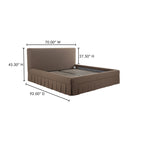 Maren Queen Bed Brown