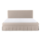 Maren King Bed Beige